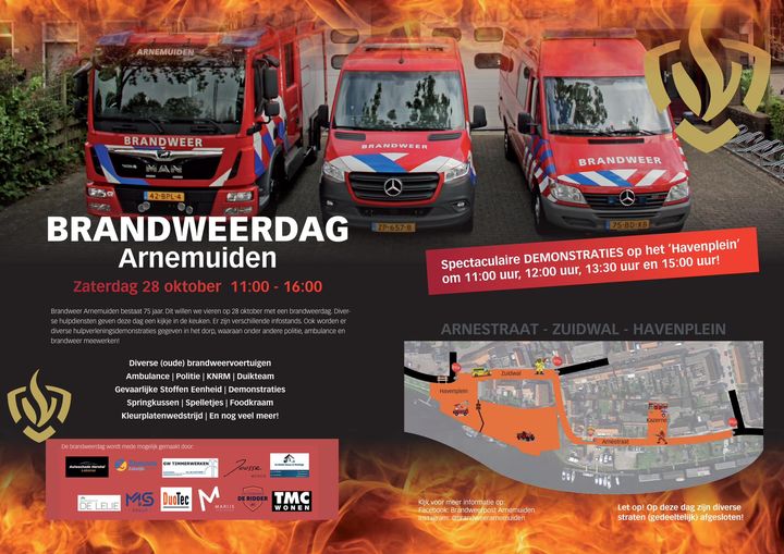 Brandweerdag Arnemuiden op 28 oktober 2023